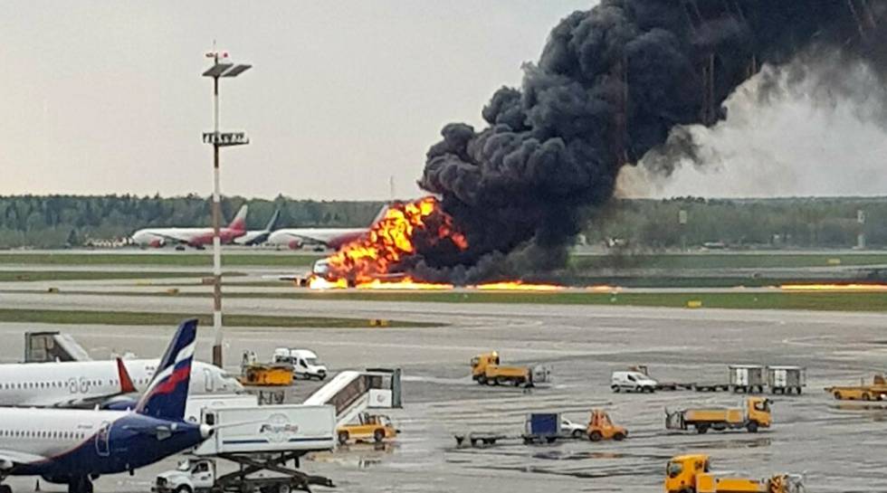 accidente aereo rusia