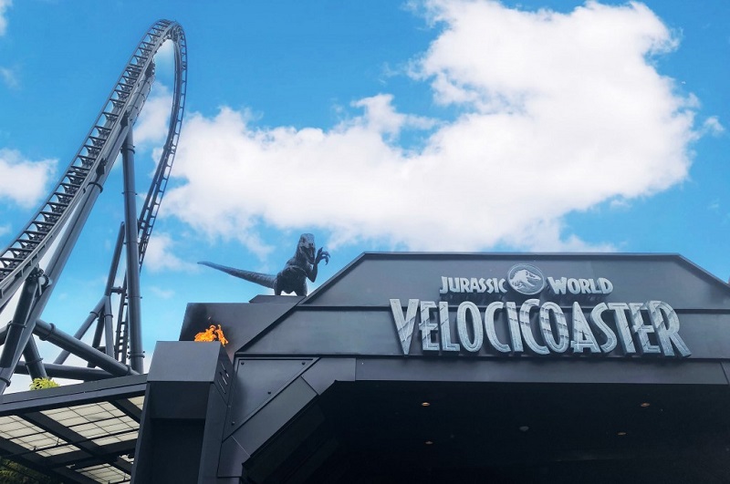 Montanha-Russa de Jurassic World é aberta ao público no Universal