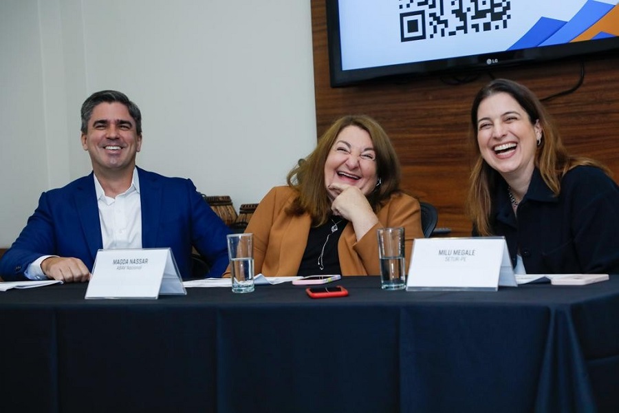 Antonio Baptista, Magda Nassar, Milu Megale (Foto Eric Ribeiro-M&E)