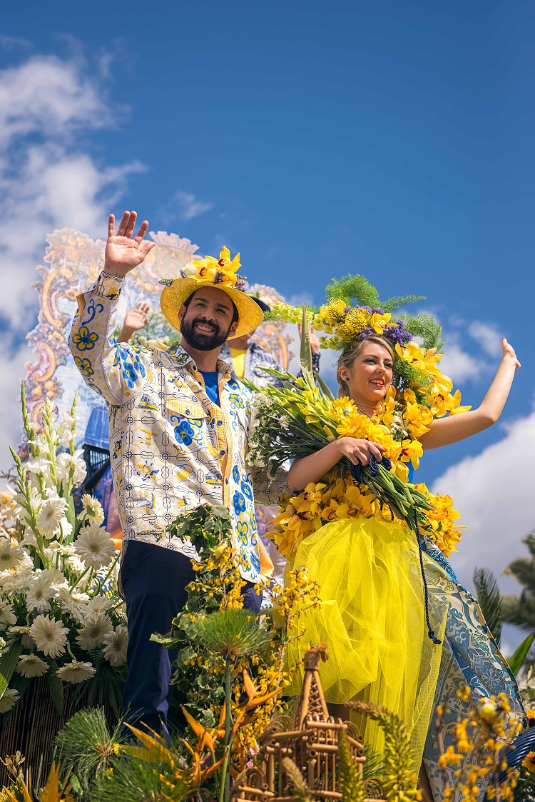 Desfile durante a Festa da Flor, na Ilha da Madeira (3)_ Crédito - Francisco Correia