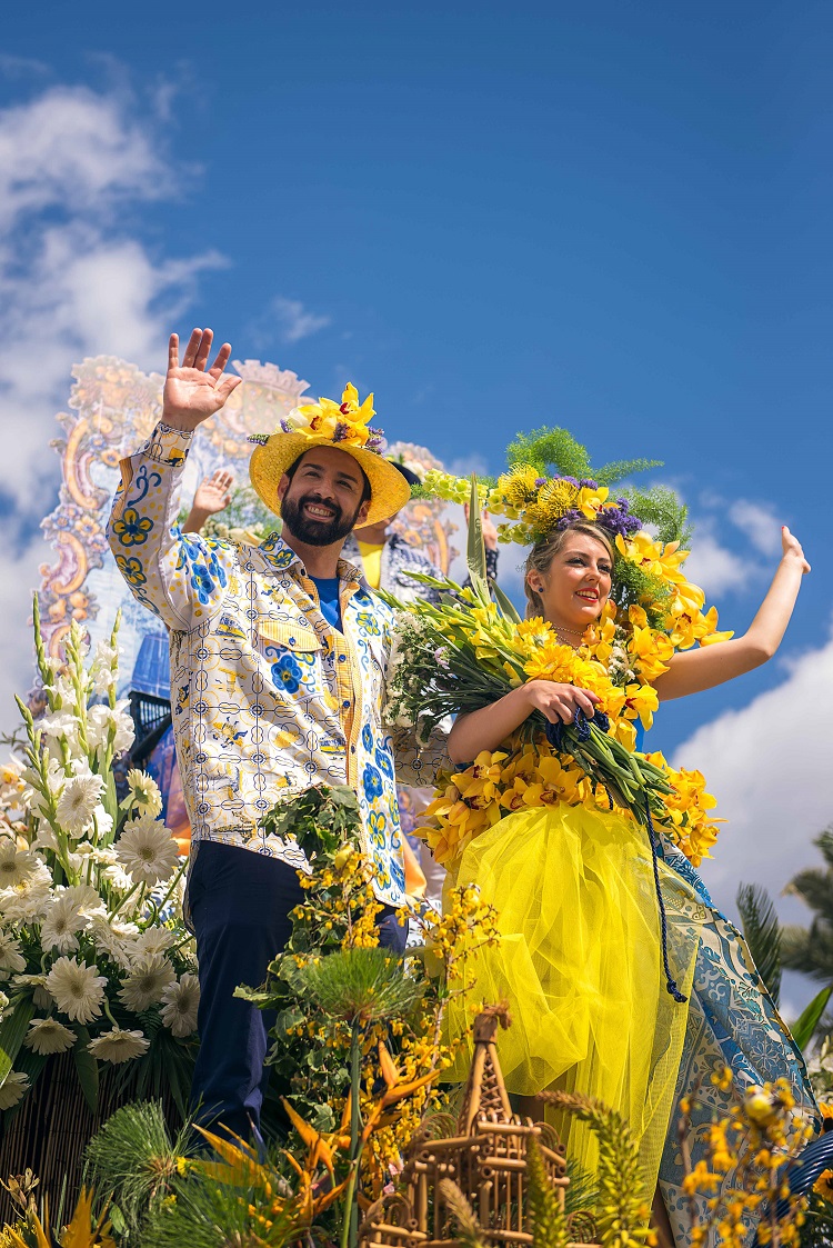 Desfile durante a Festa da Flor, na Ilha da Madeira (3)_ Crédito - Francisco Correia
