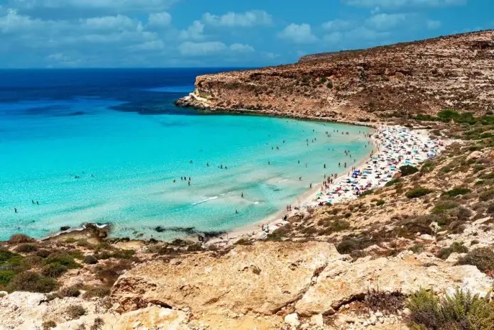 Playa de los Conejos (Lampedusa, Italia)
