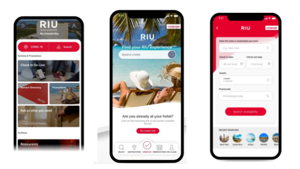 RIU-nova app