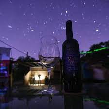 noite de astroturismo e vinho (foto Facebook)