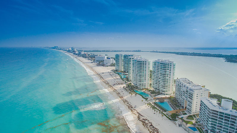 Quarta-feira, dia com as tarifas mais baixas para viajar a Cancun