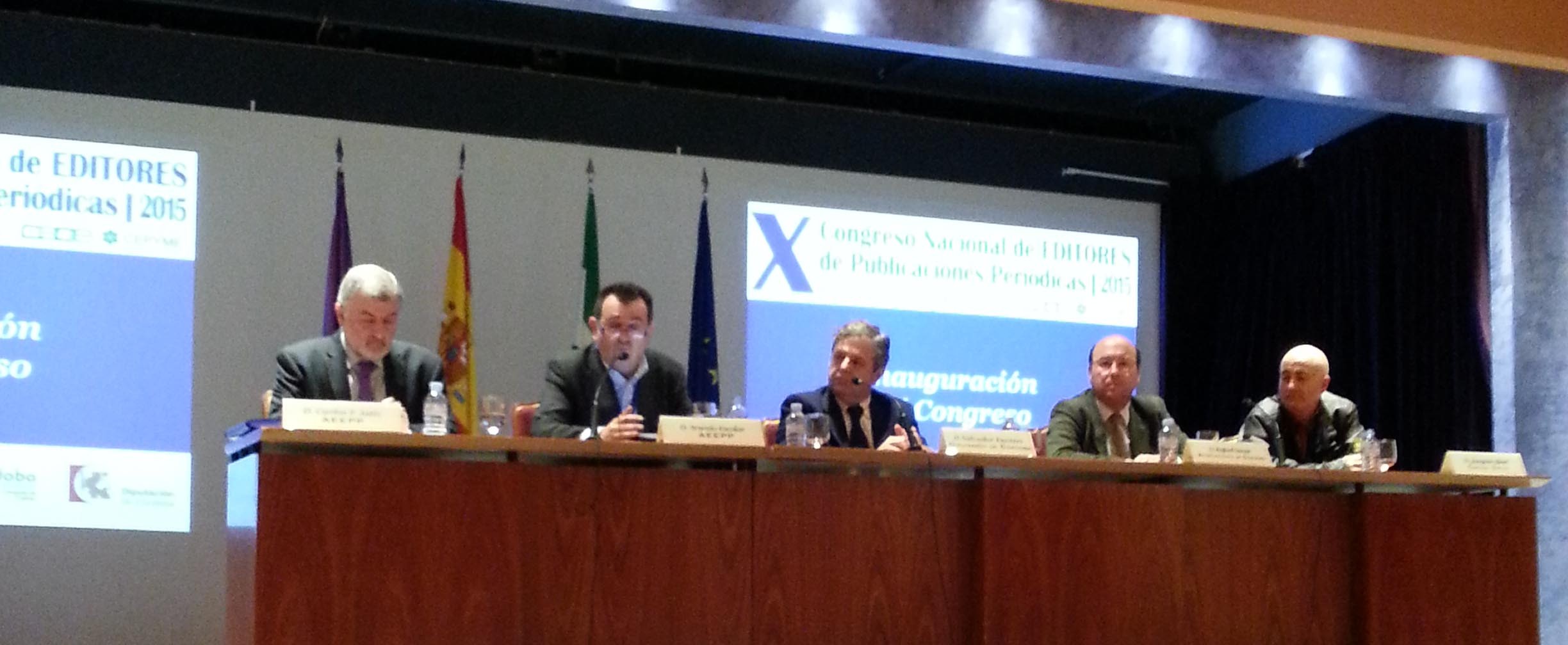 X Edição do Congresso de Editoriais de Publicações Periódicas 2015. Inauguração oficial do X Congresso AEEPP 2015