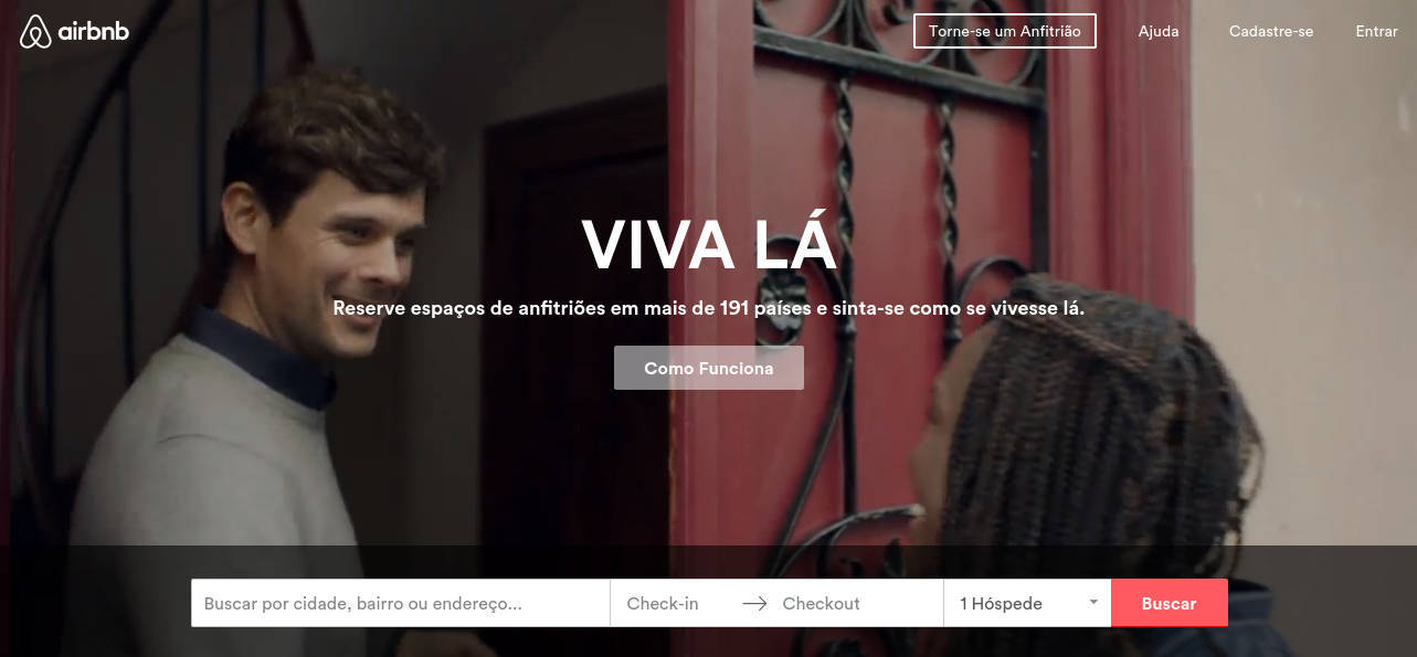Airbnb apresenta a campanha de marketing “Viva Lá”