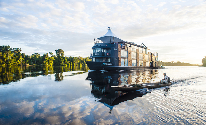 Barco Hotel de Luxo na Amazónia Peruana equipado pela OLI