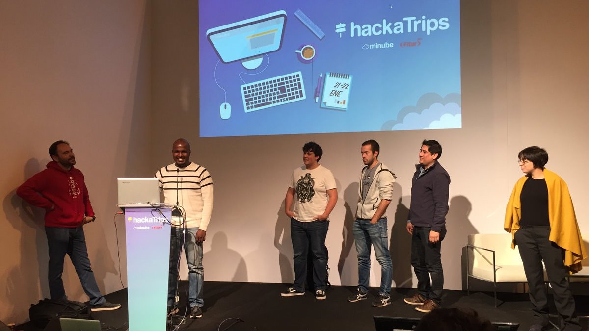 Os projetos "Pequeno Charme", "Envify" e "S.O.S. 10", vencedores do #hackaTrips de Minube