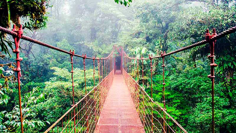 As chegadas de turistas a Costa Rica aumentaram 5,4 % não primeiro trimestre
