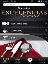 Nova App Diretório Gastronômico de Cuba, Excelencias Gourmet 2014 Apresentam nova versão para móveis do Diretório Gastronômico de Cuba