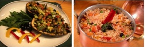 Caponata (Menu italiano), Arroz mexicano à rancheira (Menu mexicano) Gastronomia das seleções que participam da Copa do Mundo no Holiday Inn Parque Anhembi