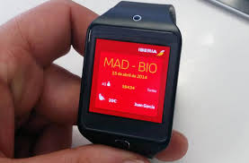 Smart watch Samsung Gear 2 e Gear Neo Iberia e Samsung lançam ao mercado um cartão de embarque “wearable”