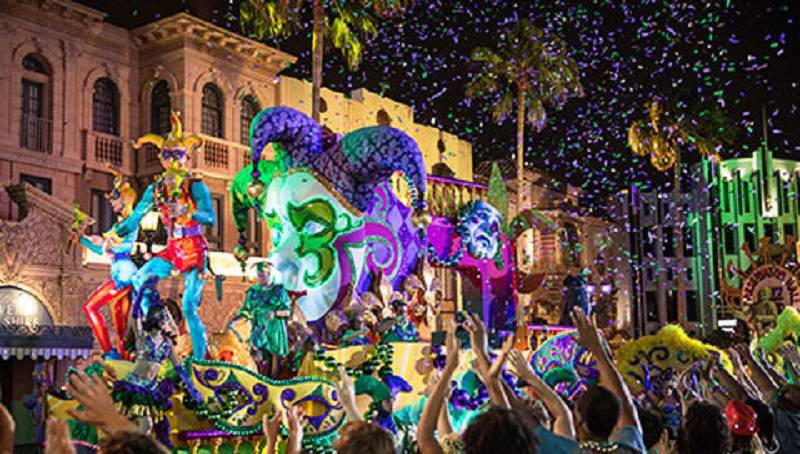 Flórida celebra seu próprio Carnaval com muitas cores