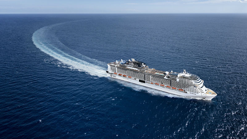 MSC já vende cruzeiro inaugural do MSC Grandiosa que tem escala em Lisboa