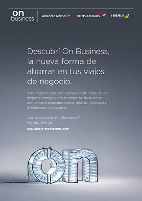Iberia e British Airways querem conquistar às pequenas e médias empresas com On Businnes