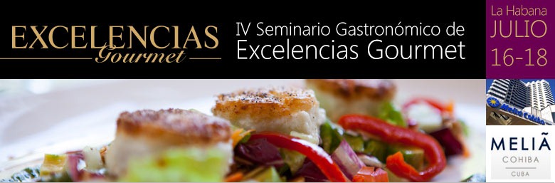 IV Seminário Gastronômico Internacional Excelencias Gourmet perto a se celebrar