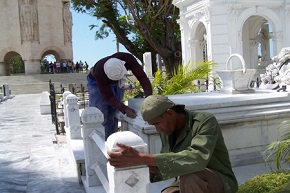 Restauram Cemitério Patrimonial de Santiago de Cuba