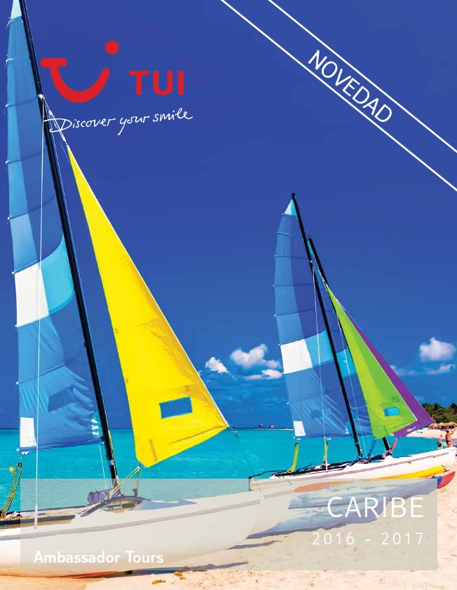 TUI SPAIN publica seu novo catálogo monográfico do Caribbean