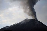 Vulcão equatoriano Tungurahua continua em erupção