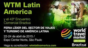 WTM LATIN AMERICA 2015 Contará com a presença de novos expositores brasileiros